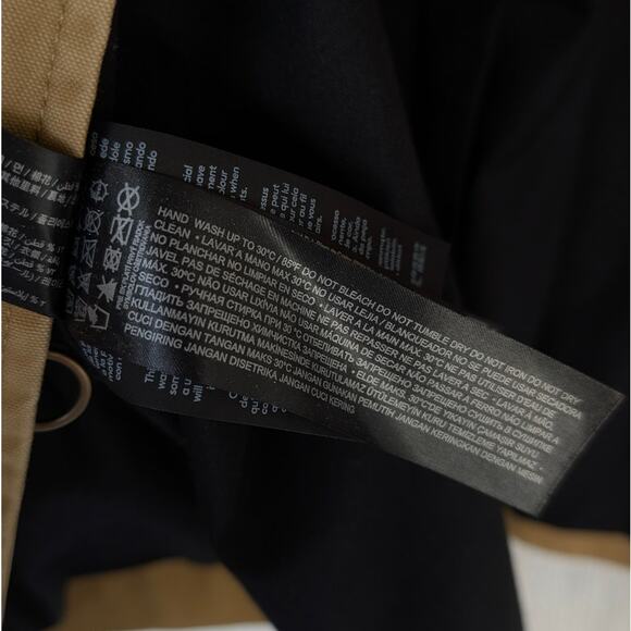 Mango MNG Fire Jacket Womens S Brown Pockets Parka Coat Long Sleeve Cotton - Picture 10 of 10